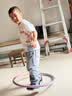 马丁兄弟 儿童呼啦圈幼儿园小学生初学者软绵表演圈 马卡龙拼色60cm 实拍图