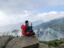 探路者（TOREAD）喀纳登山杖碳纤维伸缩手杖户外徒步超轻便携爬山装备拐杖 深炭灰 实拍图