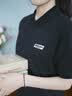 蓝之旺 T恤定制工作服印字印logo夏季工衣男短袖polo公司文化衫订做衣服 A款藏青 【230g索罗纳-抗皱耐穿】 XL 实拍图