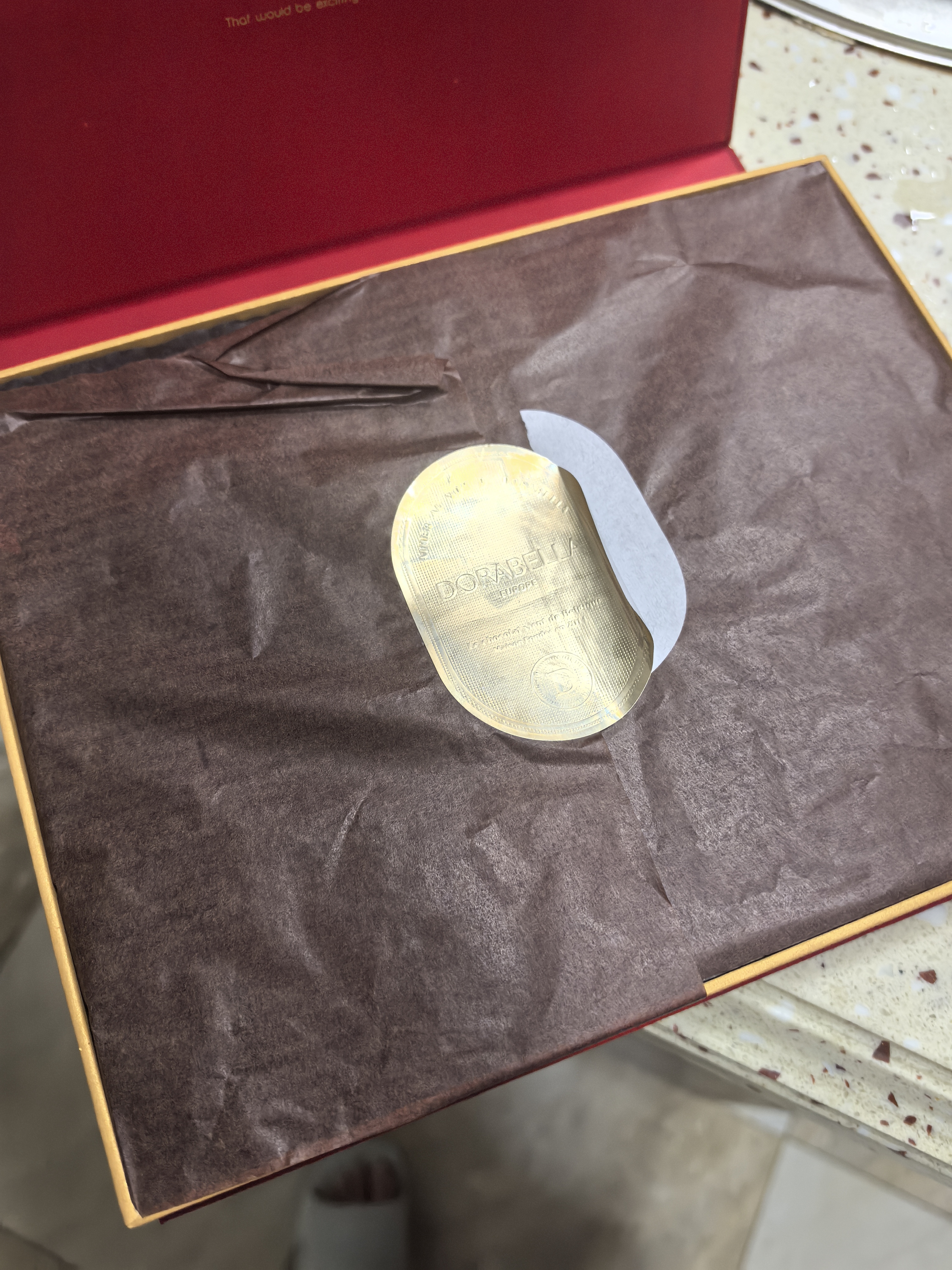 朵娜贝拉（Dorabella）比利时进口巧克力135g 生日礼物送男女友零食喜糖伴手礼礼盒装 实拍图