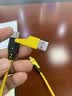 车载伸缩弹簧65W充电线四合一数据线适用华为苹果16iPhone快充线 车载弹簧线（颜色随机）-1条装 实拍图