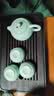 宅轻松竹制小茶台茶盘功夫茶具茶道配件小托盘简约储水茶托泡茶盘中号 实拍图