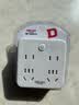 德力西(DELIXI)86型转换插头/插座/排插/插排/转换插座/电源转换器 一转四转换插 总控开关 无线 实拍图