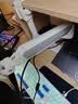 Brateck北弧 显示器支架 倒挂机械臂 电脑支架桌面夹式底座 倒装屏幕升降臂E350pd白17-32吋 宿舍悬空托架 实拍图
