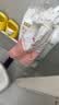 添赞（Titanfine）添赞加长家务乳胶手套1副M码清洁洗衣家用耐磨防水套袖秋冬粉色 实拍图