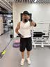棒球帽鸭舌帽女帽子户外太阳帽遮阳休闲男士防晒加长夏季 M标黑色 均码 56 实拍图