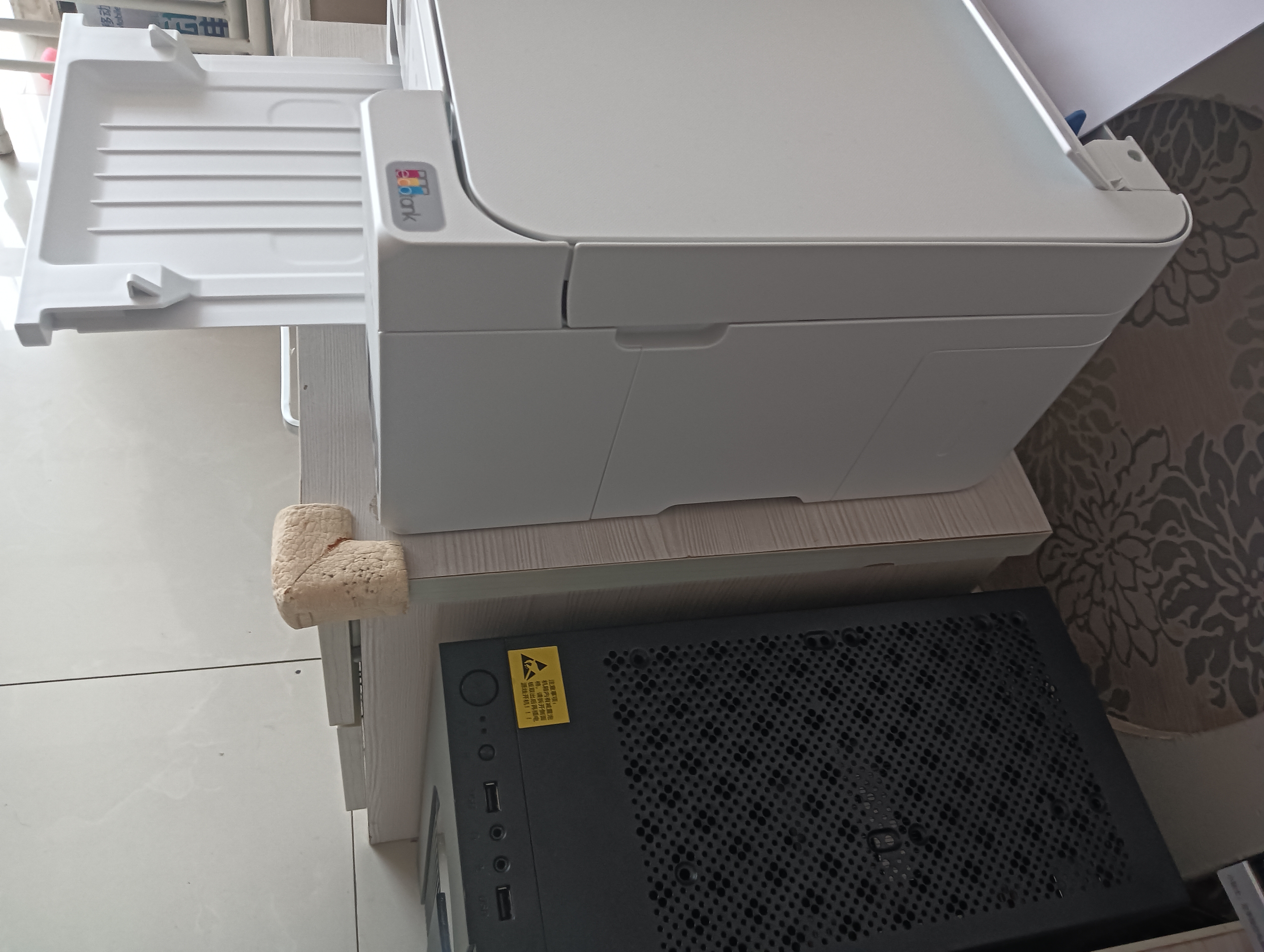 爱普生（EPSON）【6代新品】L4356墨仓式彩色无线AI学习打印机一体机家用办公  L4266升级版[自动双面 液晶屏 白] 实拍图