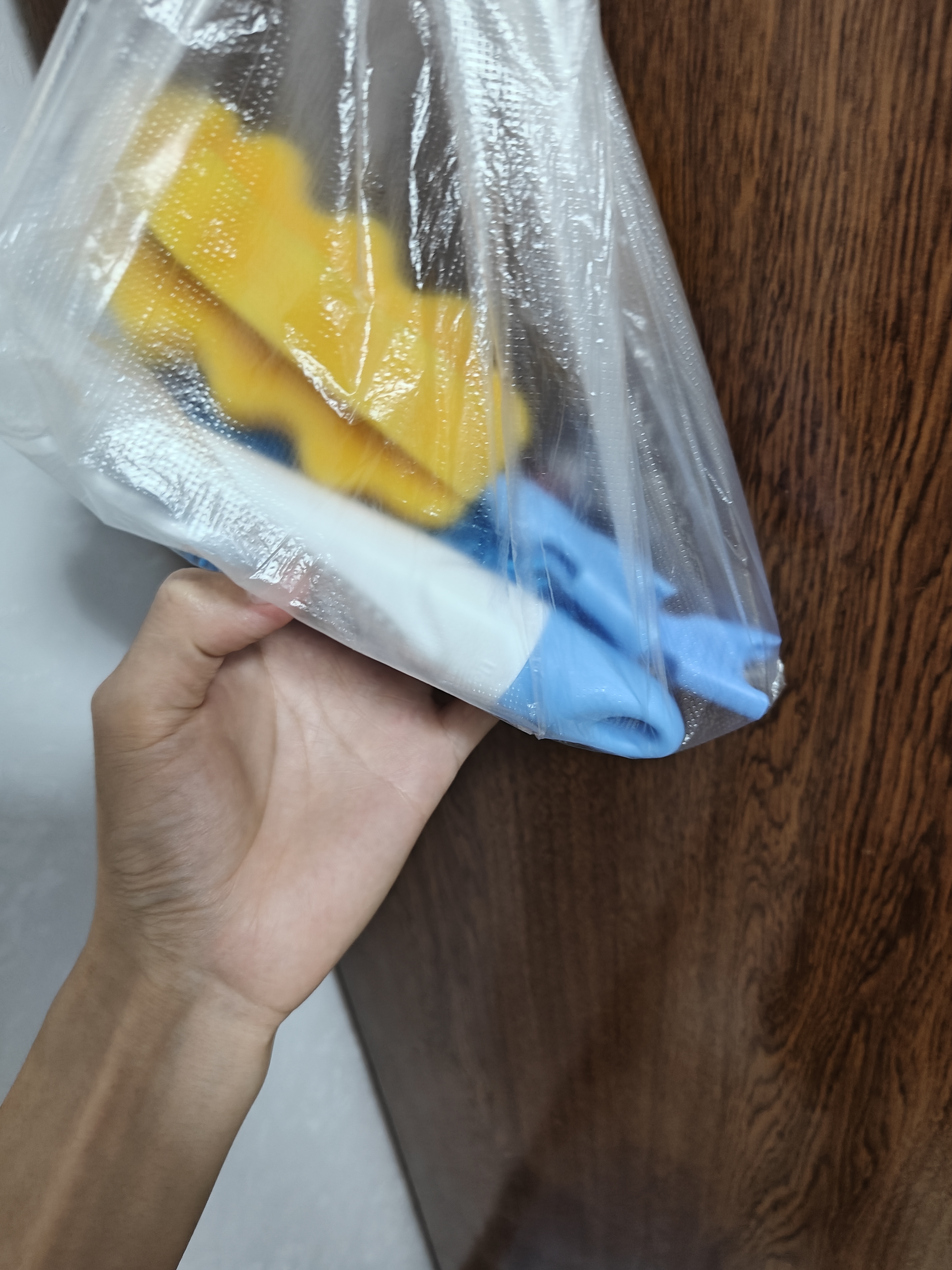 贝亲（Pigeon）奶瓶奶嘴刷套装便携多功能硅橡胶奶瓶刷+海绵奶瓶刷+奶嘴刷 EA08 实拍图
