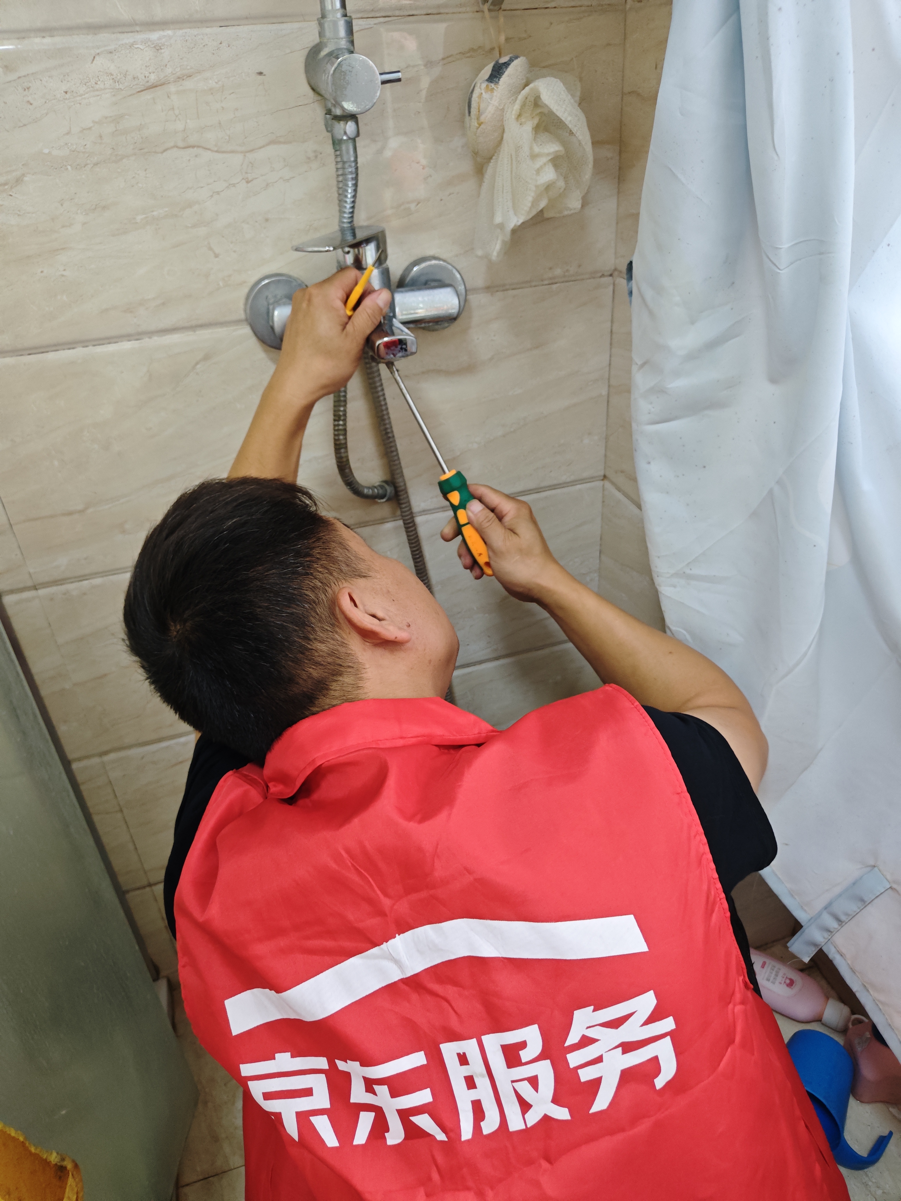 京东卫浴维修 淋浴花洒 上门检测维修服务（可抵30维修费） 实拍图