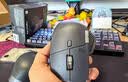 罗技（Logitech）大师系列 MX Master 4 高性能无线蓝牙鼠标  办公鼠标 静音鼠标  升级款 石墨黑 带无线接收器 实拍图