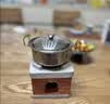 欣格儿童做饭迷你小厨房真煮套装过家家玩具真做饭炒菜复古锅具46件套 实拍图