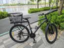 喜德盛（xds）山地自行车黑客380避震前叉21速禧玛诺变速X6铝合金车架通勤代步 黑/灰色 17寸（建议身高165-180） 实拍图
