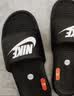 耐克NIKE男子拖鞋一字VICTORI休闲鞋CN9675-002黑41 实拍图