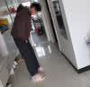 优衣库保暖休闲长裤女装/休闲裤裤子479402 09 黑色 M /160/68A 实拍图