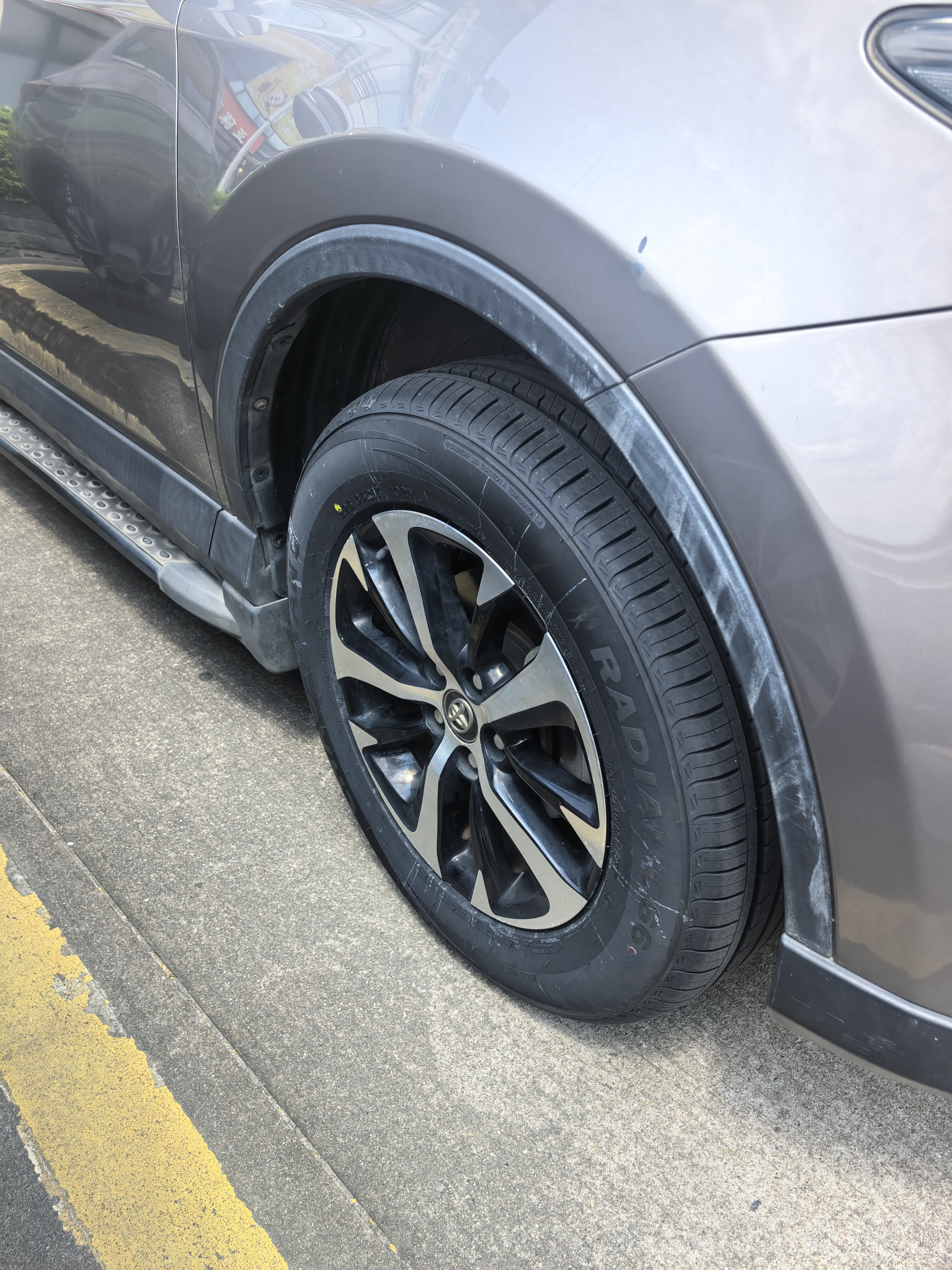 朝阳轮胎 汽车轮胎 225/65R17 102H C66 适配哈弗H6/哈弗M6/RAV4荣放 实拍图