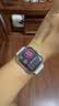 Apple/苹果/苹果 Watch S11 智能手表GPS款42毫米玫瑰金色铝金属表壳淡桃粉色运动型表带S/M MEUN4CH/B 实拍图