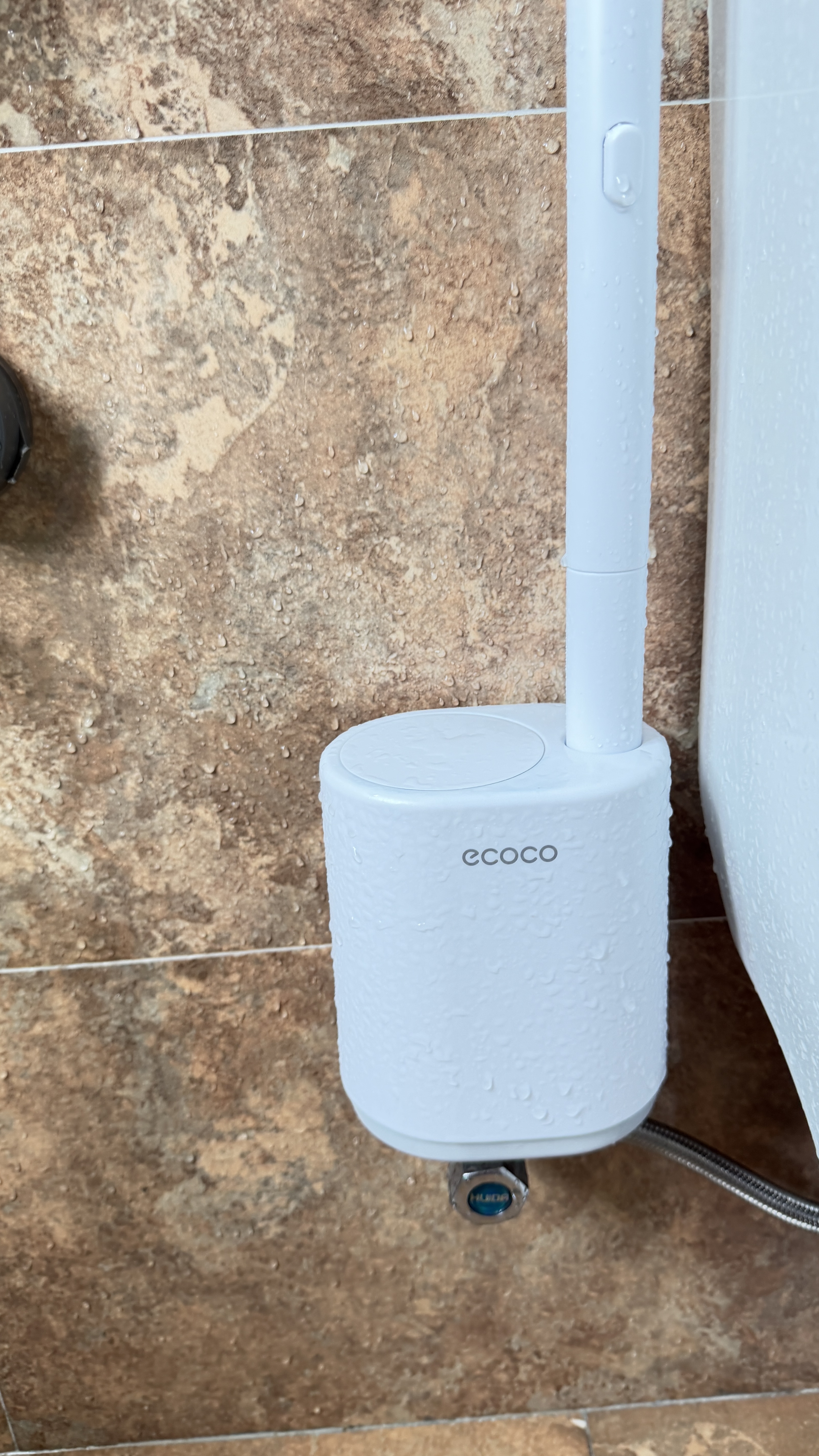 ecoco一次性马桶刷无死角壁挂式厕所清洁刷子套装二合一缝隙刷家用抑菌 实拍图