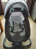 MASTELA哄娃神器新生儿婴儿电动摇摇椅婴幼儿安抚摇篮椅宝宝摇椅可躺可坐 三合一摇椅 摩卡灰（无餐盘） 实拍图