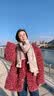 杜森纳空调房月子披肩外搭两用春秋送妈妈礼物送长辈保暖丝巾围巾女冬季 实拍图
