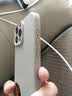 奶小鸭（NEYAA）适用苹果16promax手机壳iphone16promax保护套全包超薄Magsafe磁吸液态硅胶防摔简约男女款 钛原色 实拍图