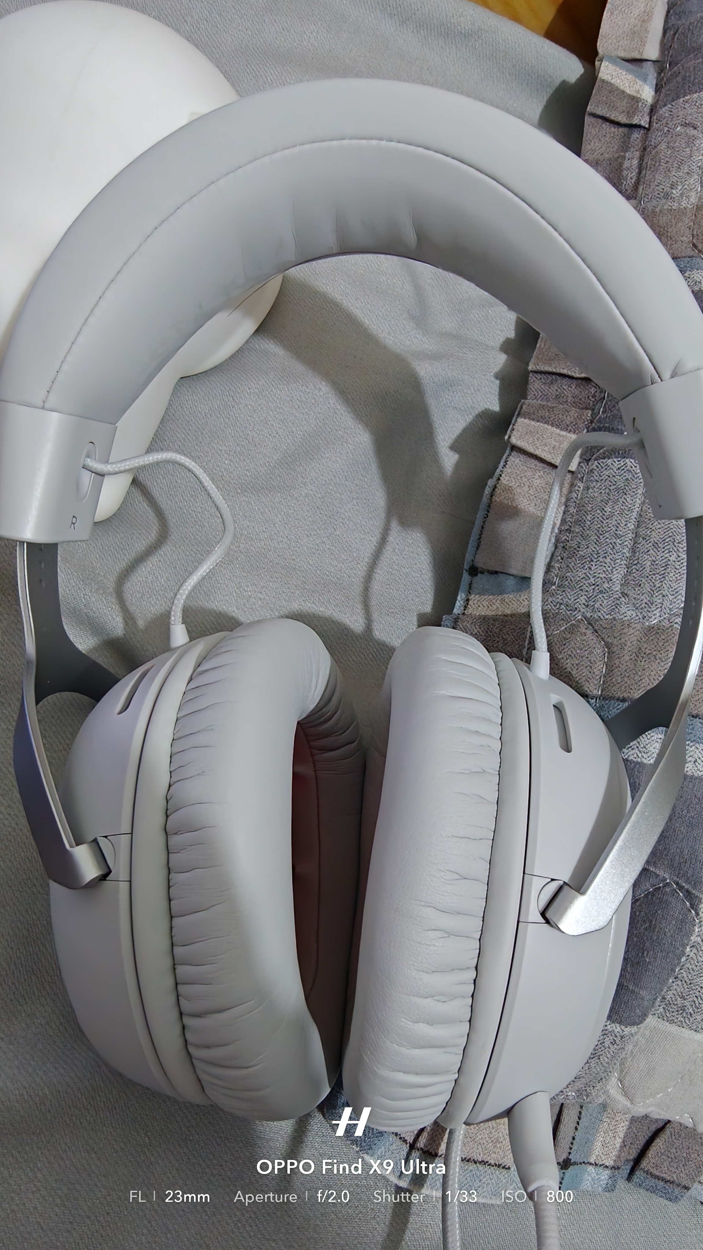极度未知（HYPERX）Cloud Ⅲ飓风3有线 烈焰灰 Hear360音效53mm驱动单元电竞头戴式游戏耳机 适配三角洲行动影之刃零 实拍图