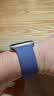 Apple/苹果 Watch S11 智能手表GPS款46毫米银色铝金属表壳雾紫色运动型表带M/L MEVX4CH/B 实拍图