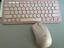 罗技（Logitech）时尚系列K390无线蓝牙键盘 超薄便携  K380升级版 粉色 79键 实拍图