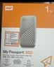 西部数据（WD）1TB NVMe 移动固态硬盘（PSSD）My Passport随行SSD type-c接口 1050MB/s 手机直连笔记本两用外接 实拍图