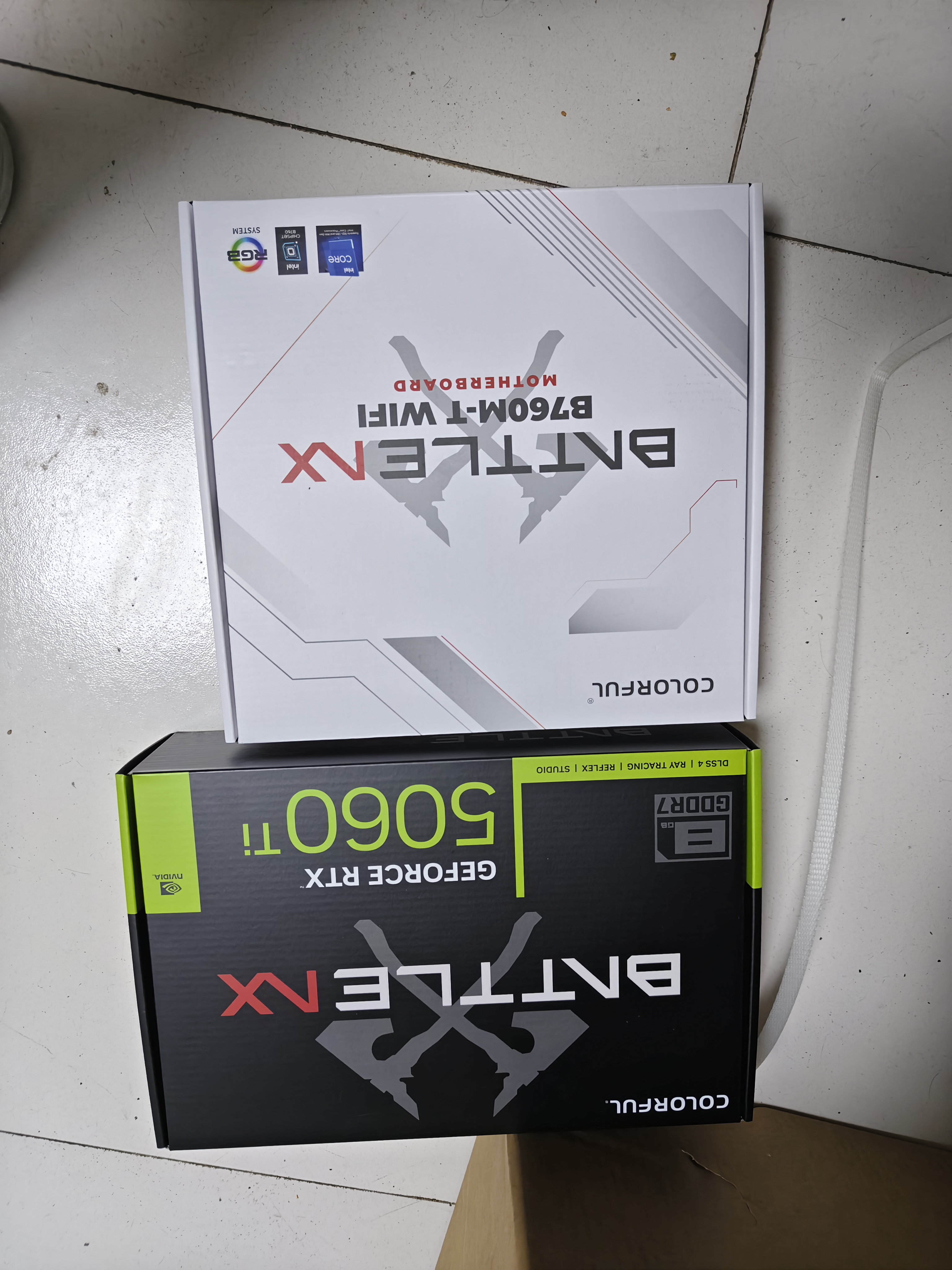 七彩虹（Colorful）英特尔i5 12400F/14600KF RTX5060 5060TI显卡 电竞游戏设计电脑主机台式组装机 海景房 配五：14400F丨16G丨1TB丨5060TI 实拍图