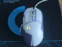 罗技（G） G502 HERO主宰者 有线鼠标 游戏鼠标  g502hero  可配重HERO引擎 礼盒送男友 RGB炫彩灯光 G502H星河紫+鼠标垫 实拍图