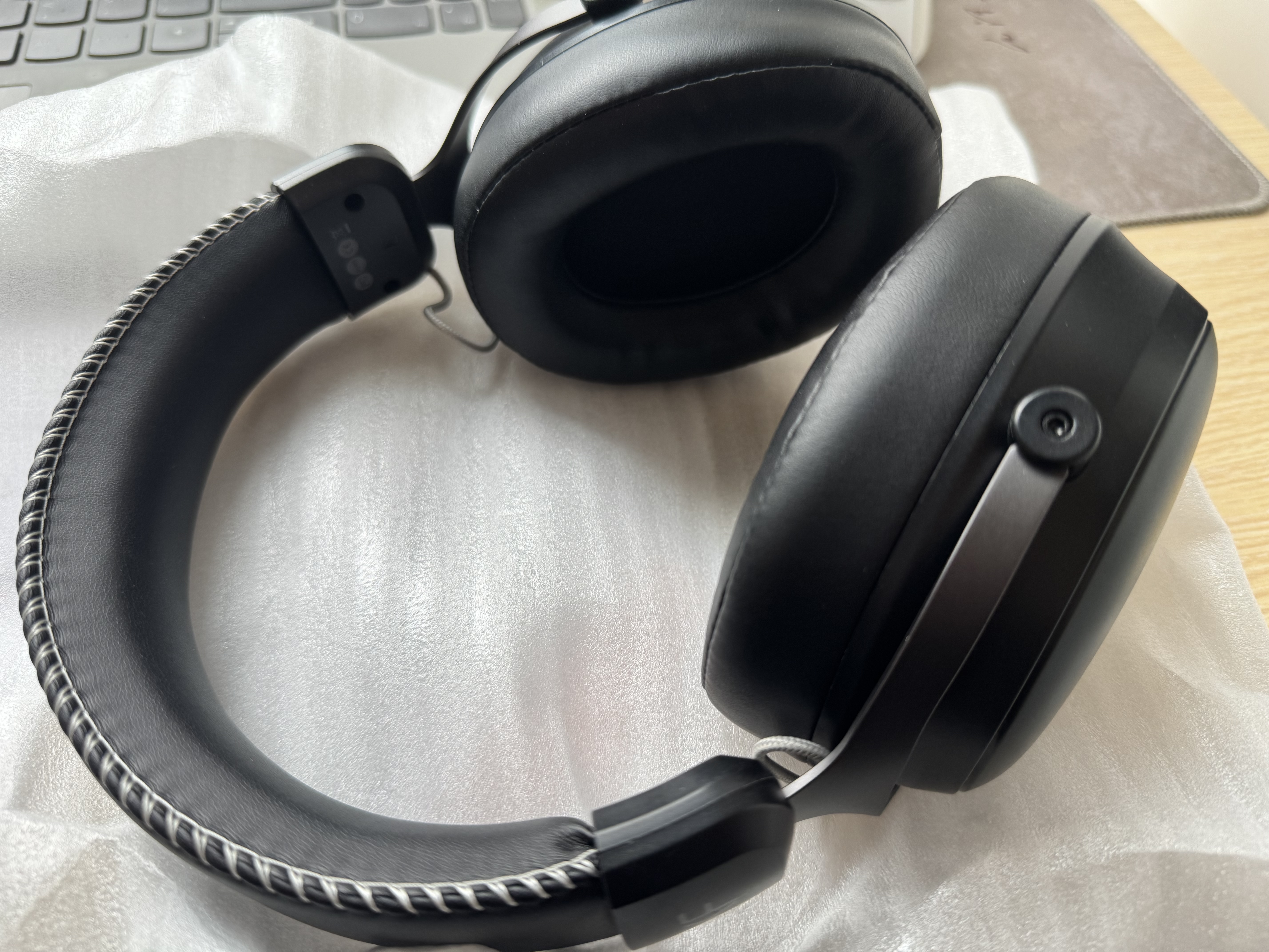 iKF V11 Pro7.1四模无线游戏耳机头戴式7.1环绕音效蓝牙有线电竞三角洲FPS无畏契约听声辨位 深空黑 实拍图