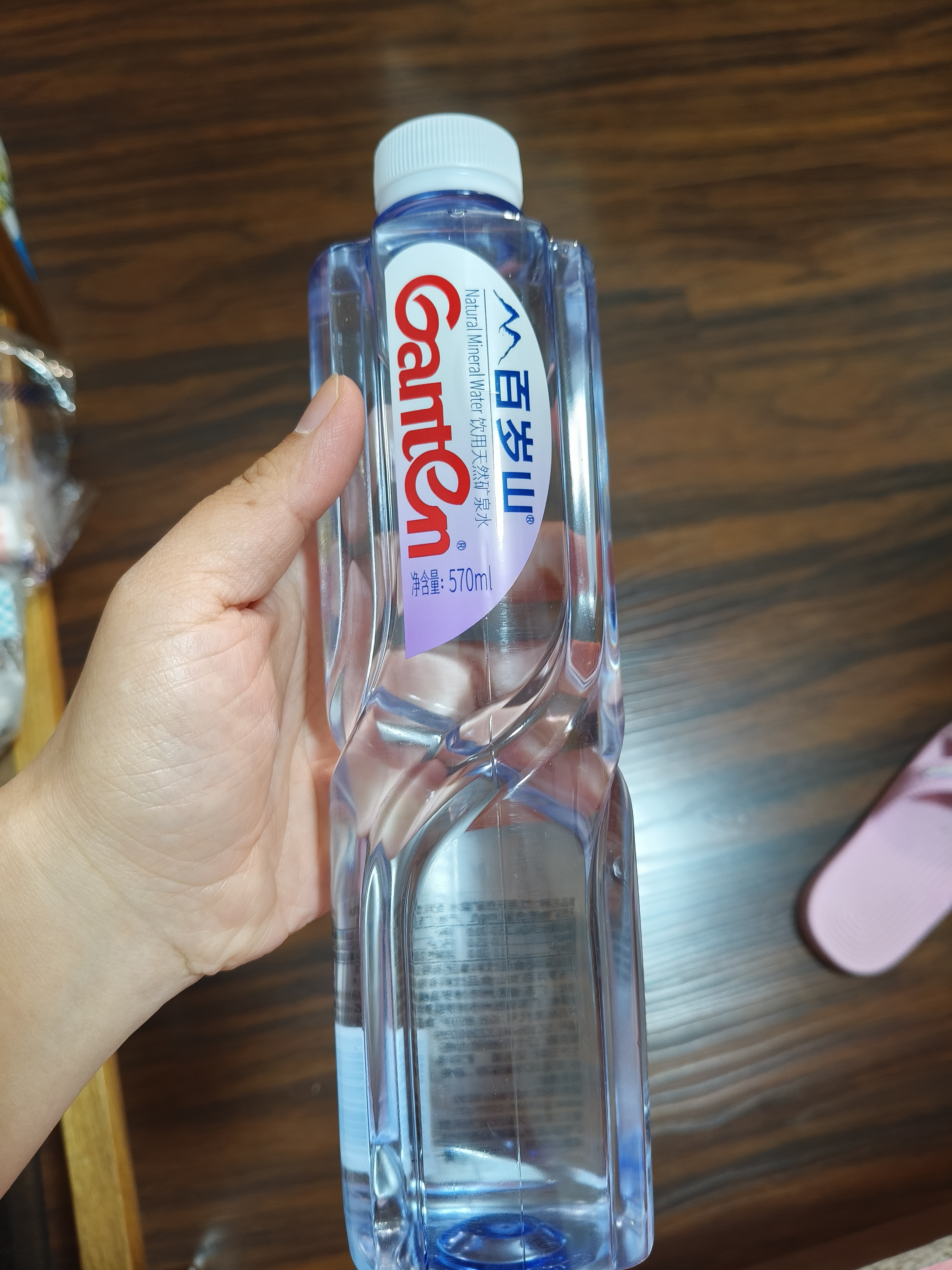 景田百岁山 饮用天然矿泉水 348ml*24瓶整箱装 会议办公饮用水 实拍图