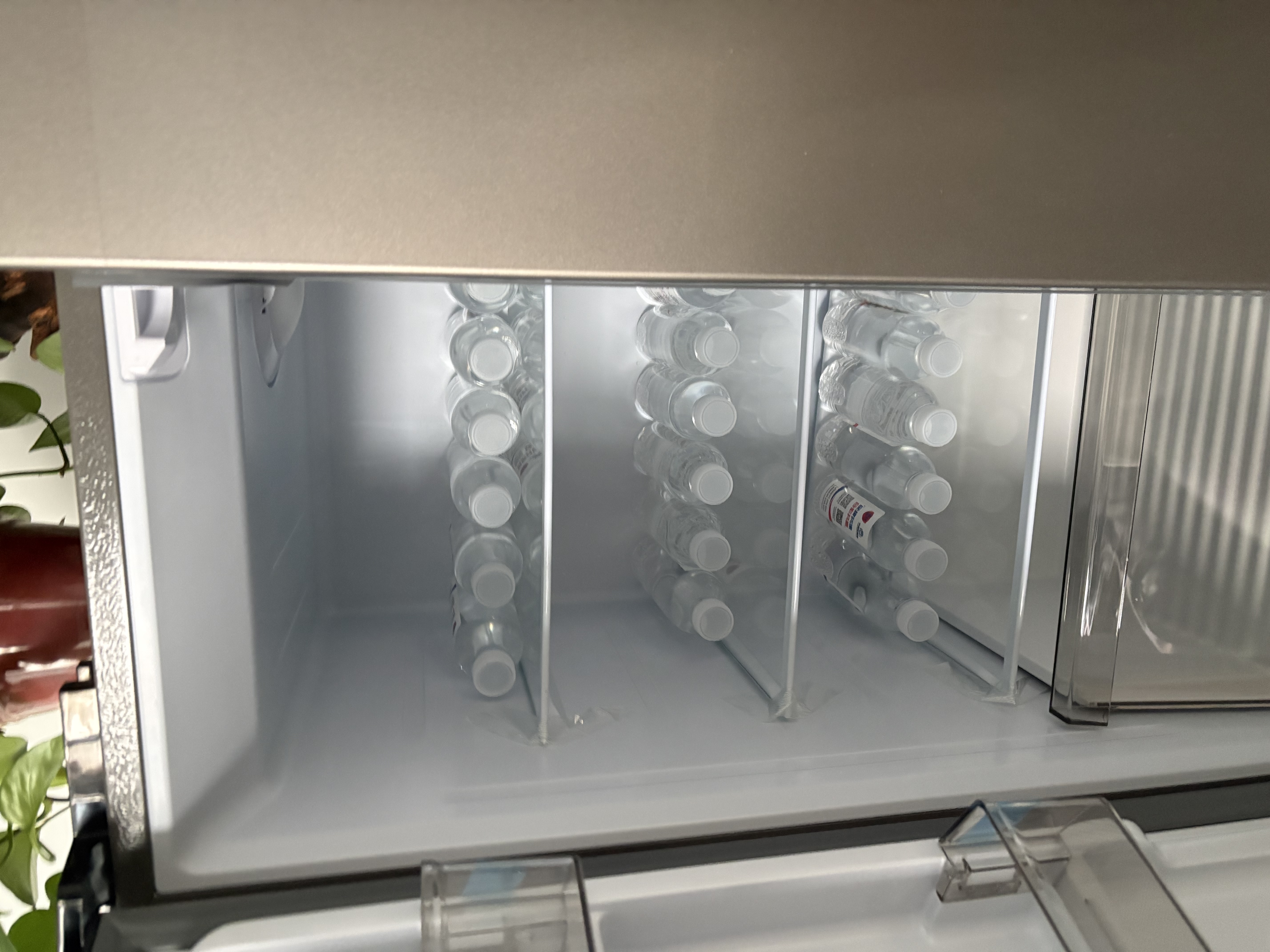 奥克斯（AUX）冰箱双开门家用十字对开门四开门多门大容量家用电冰箱电子控温超薄可嵌入 【一级能效】418升级款十字门【净味除菌】 实拍图