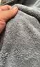 洁丽雅（Grace）A类浴巾吸水速干成人大浴巾男女通用 80*150cm 430G 高级灰运动 实拍图