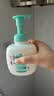 强生婴儿牛奶洗发沐浴二合一400ml*2 新生儿宝宝儿童洗发水沐浴露泡沫 实拍图