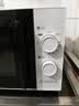 美的（Midea）【0涂层不锈钢】家用微波炉烤箱一体平板式900W变频一级能效23L机械旋钮简单操作光波炉升级款 【2026新升级】不锈钢内胆C231 实拍图