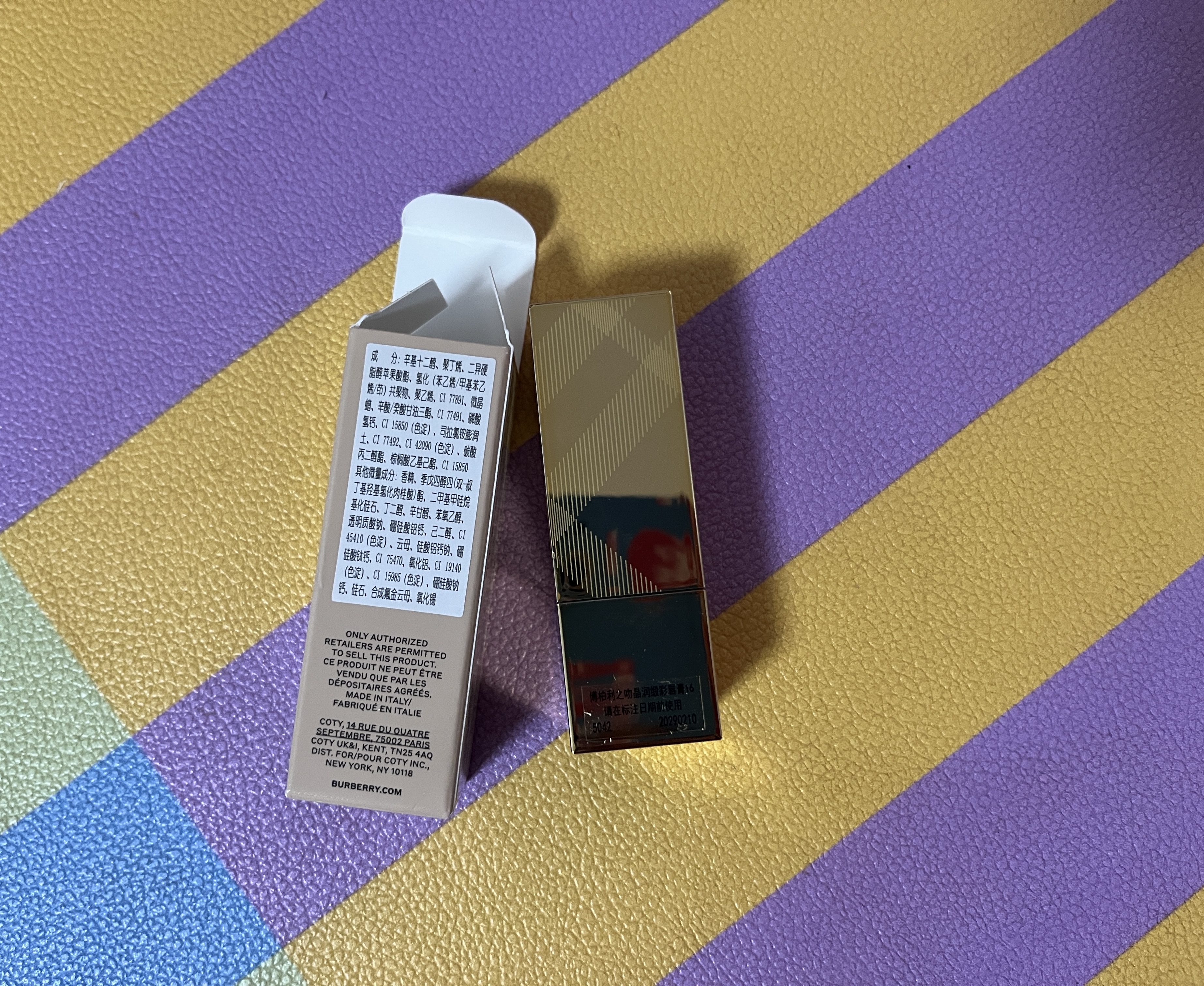 博柏利（BURBERRY）之吻晶润缎彩唇膏#16英伦玫瑰3.3g 温柔纯欲口红  教师节礼物 实拍图