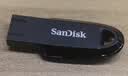 Sandisk闪迪128GB USB3.2 U盘 CZ550黑色 读速100MB/s 安全加密 数据恢复 学习办公电脑车载 高速大容量优盘 实拍图