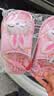 土豆屋儿童拖鞋宝宝布拖鞋男女童防滑婴幼儿小孩透气布拖鞋 小兔190码 实拍图