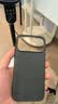 品胜适用iPhone18promax/17promax手机壳苹果17/18promax保护套布艺织物壳编织壳磁吸防摔保护套 黑色 实拍图