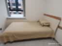全友家居 原木奶油风板式床1.2米x2米小户型卧室单人学生床可进扫地机 实拍图