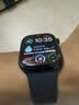 Apple/苹果 Watch S11 智能手表GPS款46毫米亮黑色铝金属表壳黑色运动型表带M/L MEVH4CH/B 实拍图