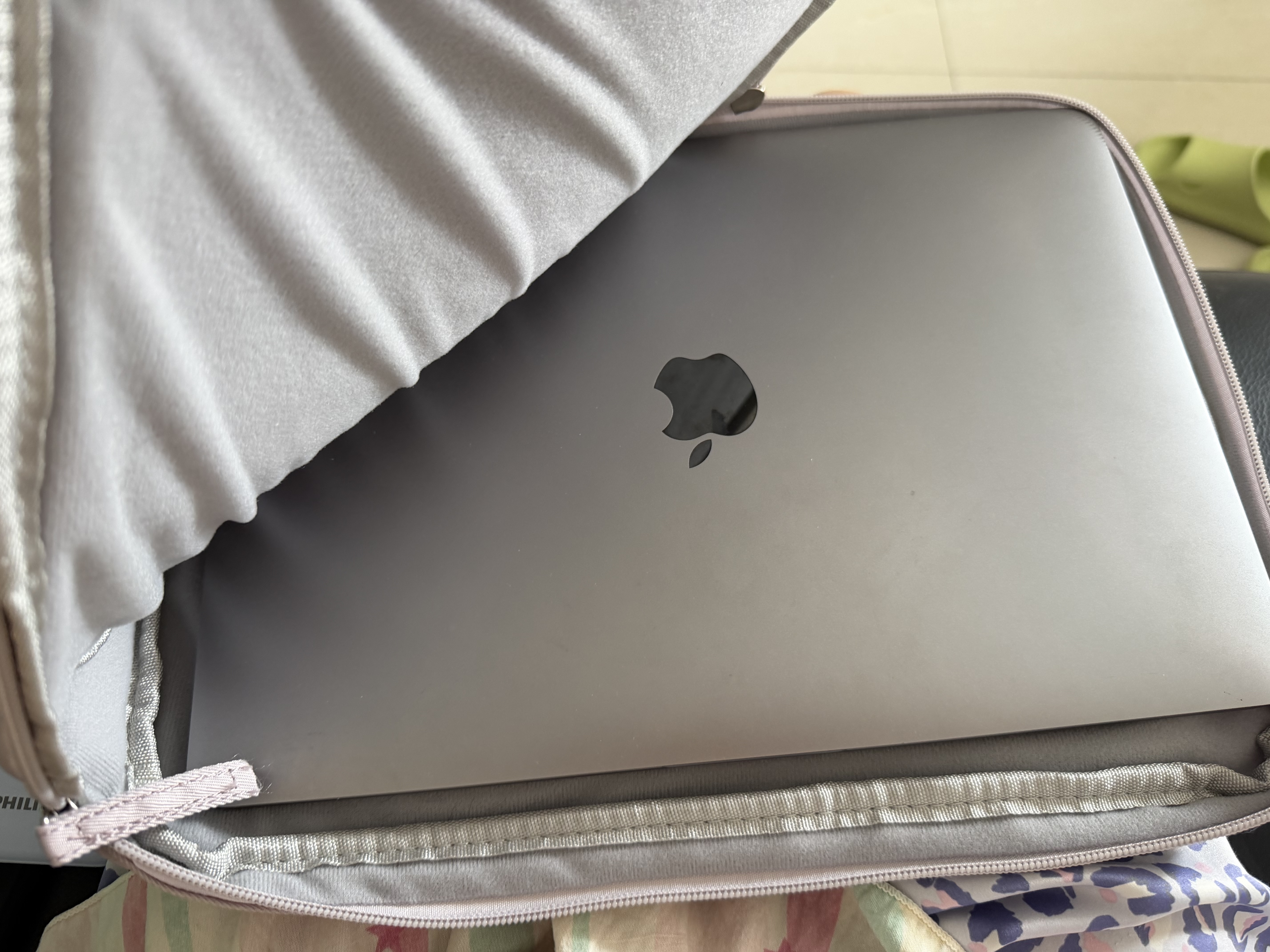 apirily笔记本内胆收纳包14英寸电脑包保护套适用macbookair华为iPad平板 藕紫色[小布内胆包系列] 14寸 实拍图