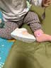 巴布豆童鞋男女宝宝毛毛虫学步鞋子秋透气防滑软底婴幼儿机能鞋贝壳粉21 实拍图