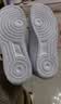 耐克NIKE女空军一号AF1 运动鞋DD8959-100白38.5 实拍图