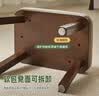家逸实木小凳子家用换鞋凳客厅小板凳办公室脚踏矮凳客厅沙发凳 实拍图