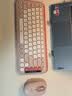 罗技（Logitech）POP ICON KEYS无线蓝牙键盘 AI轻音薄膜电脑办公键盘鼠标套装mac ipad键鼠套装泡泡键盘自定义85键 POP ICON COMBO 粉色 实拍图