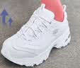 斯凯奇（Skechers）老爹鞋女鞋秋季厚底增高熊猫鞋舒适百搭休闲运动鞋 实拍图
