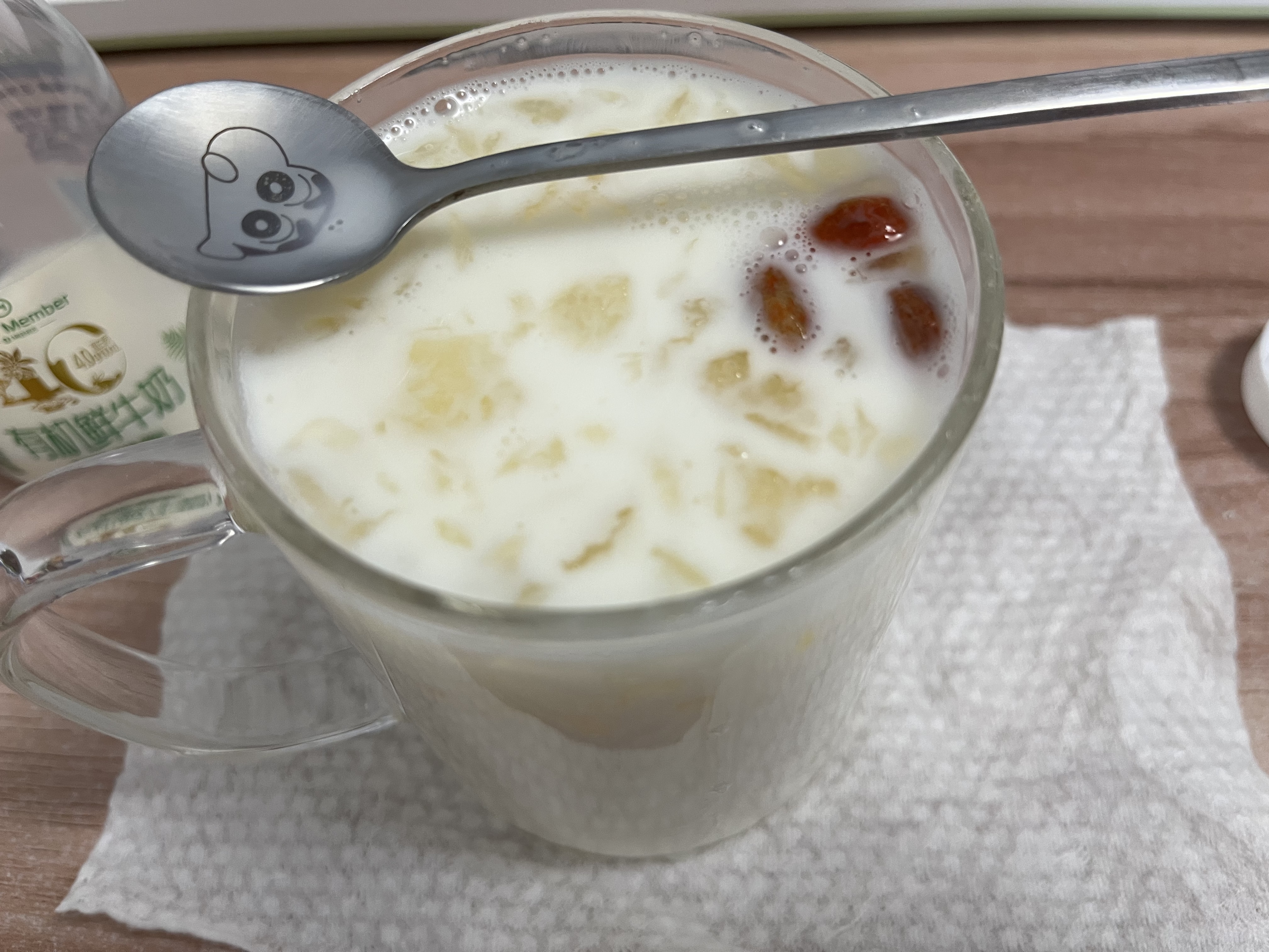 方家铺子冻干燕窝胶养羹银耳羹即食90g/盒(15g*6袋)冲泡即食代餐 实拍图