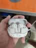 漫步者（EDIFIER）FitBuds Pro真无线主动降噪蓝牙耳机太空舱入耳式低延迟轻奢学生音乐游戏运动礼物适配于苹果华为 【皮革纹理设计】晨曦白+收纳袋 实拍图